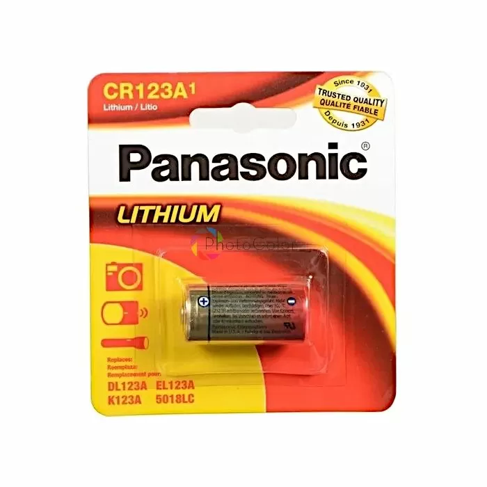 Bateria Panasonic CR123 - Fotomecánica