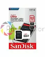 Cartão Memória Sandisk Ultra Micro SDXC 64GB 100MB/s
