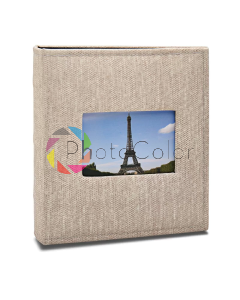 Álbum Ical Prestige 10x15 200 Fotos 484 Janela Folha Preta c/Ferragem