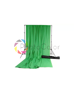 Fundo Tecido Algodão Muslin 3x5m Verde