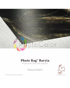 Impressão Fine Art em Papel Photo Rag Baryta Gloss 315g by Hahnemuhle