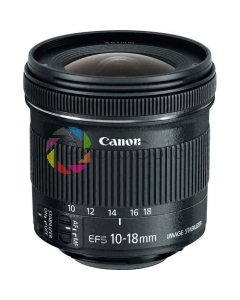 Lente Canon EF-S 10-18 mm f/4.5-5.6 IS STM