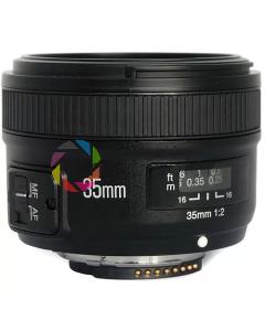Lente Yong Nuo 35mm f/2 para Nikon