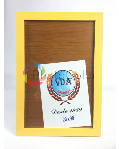 Moldura VDA 20X30 019 Amarela