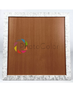 Moldura VDA 30X30 019 Branca Rajada