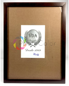 Moldura RM 30X40 20 Tabaco