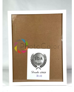 Moldura RM 30X40 20 Branca