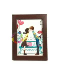 Porta Retrato VDA 13X18 019 Tabaco