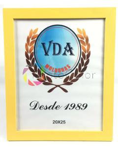 Porta Retrato VDA 20X25 019 Amarelo