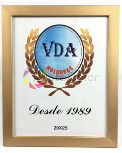 Porta Retrato VDA 20X25 019 Dourado