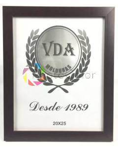 Porta Retrato RM 20X25 20 Tabaco