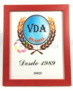 Porta Retrato VDA 20X25 019 Vermelho