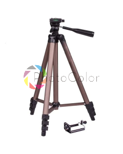 Tripé Greika/Weifeng WT3130 c/suporte para celular 1,25m
