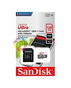Cartão Memória Sandisk Ultra Micro SDXC 128GB 100MB/s