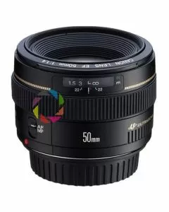 Lente Canon EF 50 mm f/1.4 USM