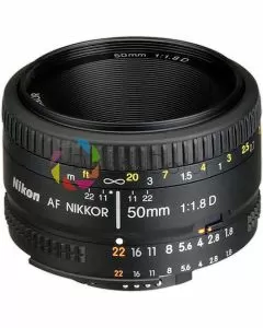 Lente Nikon AF 50mm F/1.8D